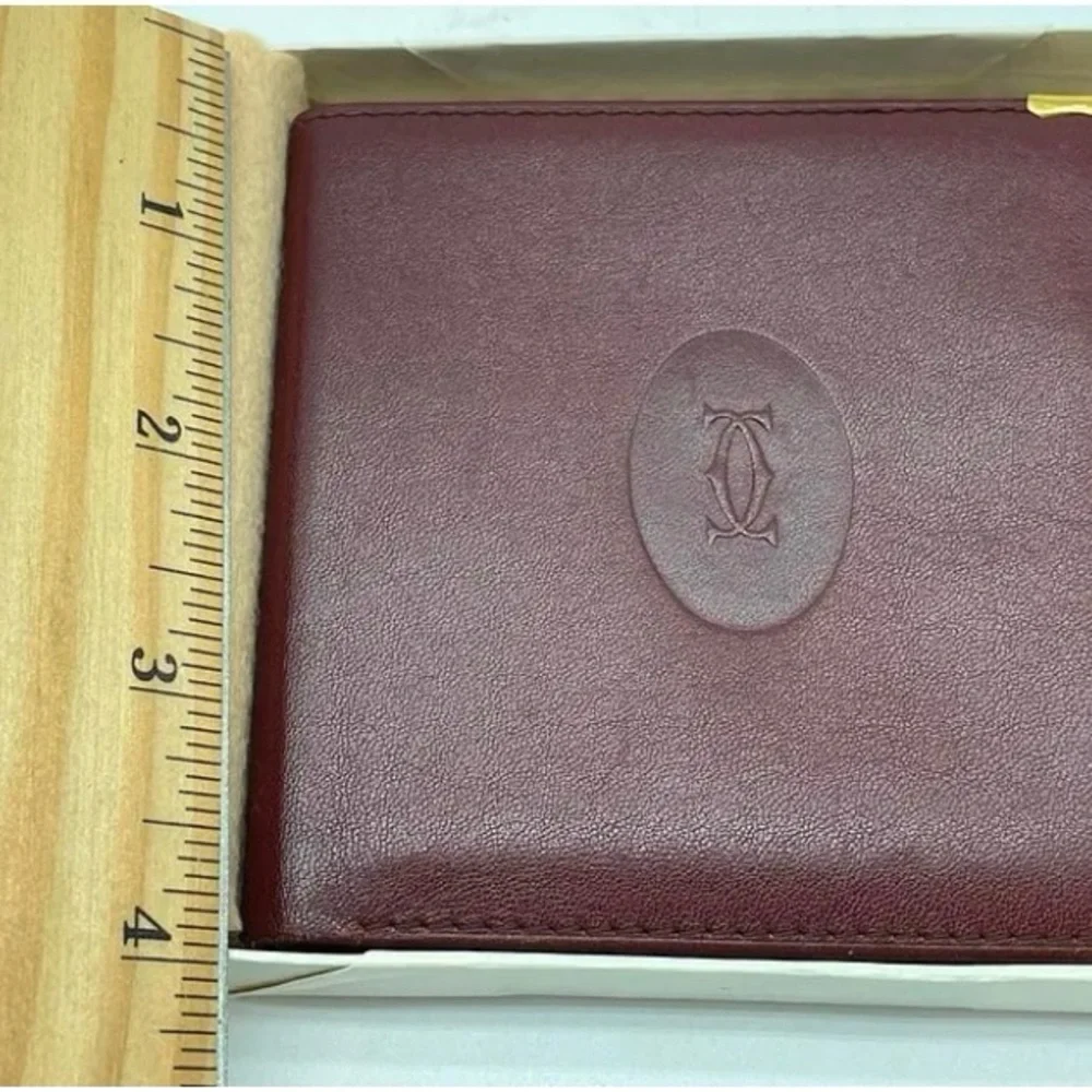 Cartier Wallet with original box & dustcloth